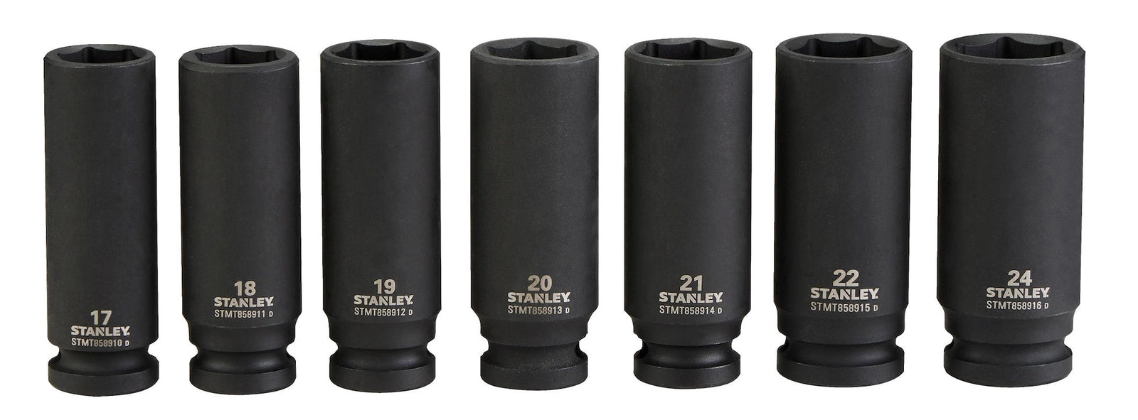 Pro 1/2-in Deep Impact Socket Set, Metric, 7-pc J9J1 - product image 2