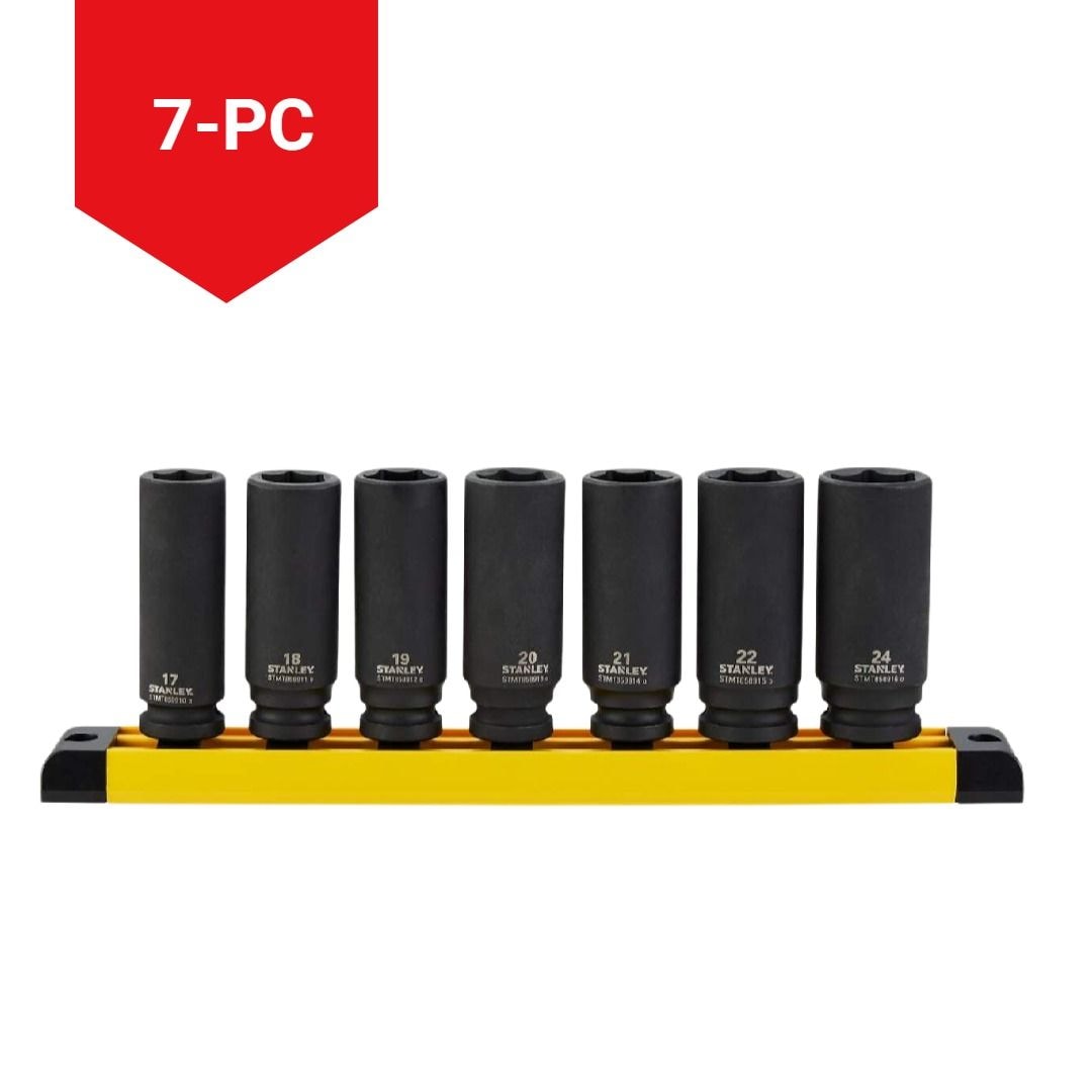 Pro 1/2-in Deep Impact Socket Set, Metric, 7-pc J9J1 - product image 4