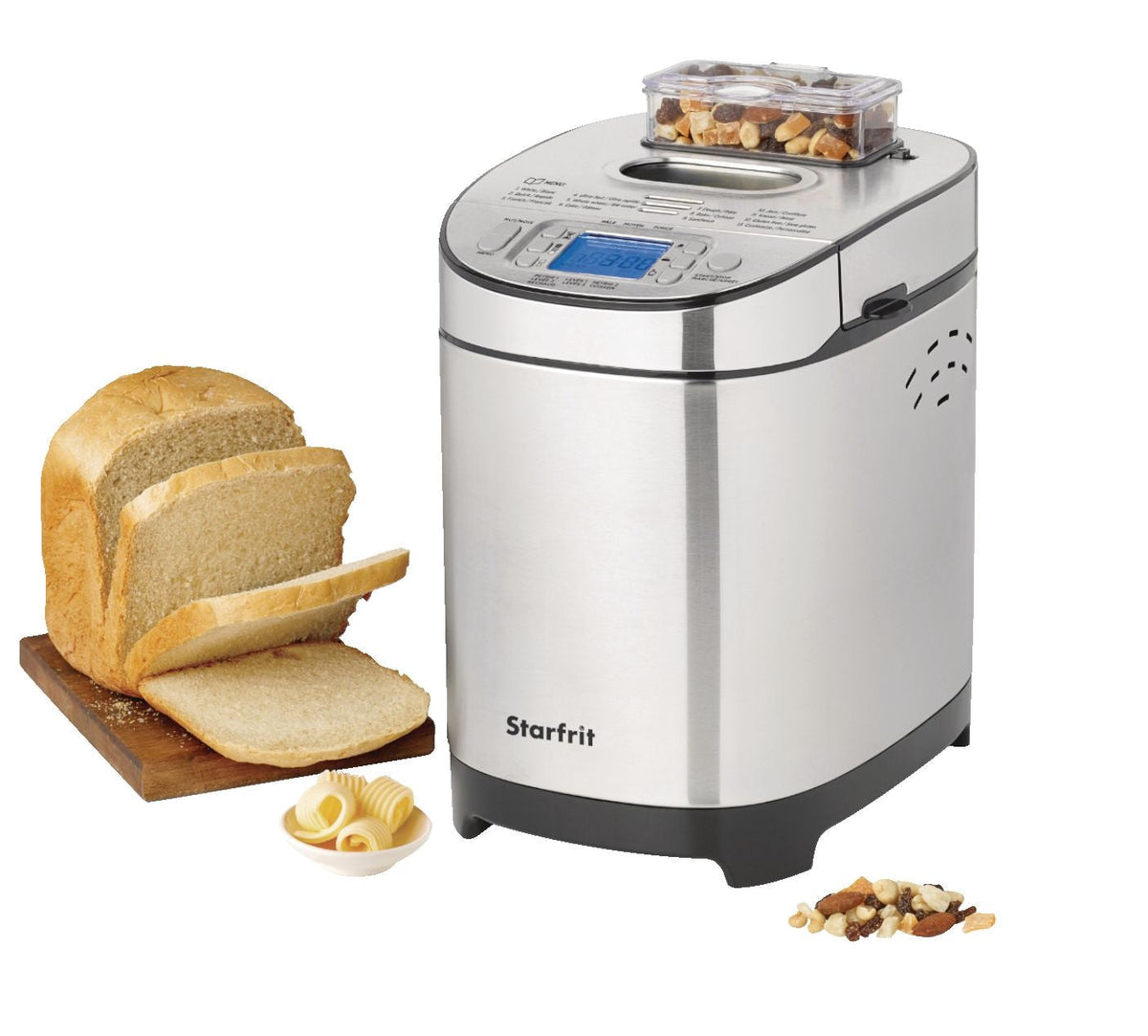 Digital Display Breadmaker, Stainless Steel, 2-lb F8L7 - product image 7