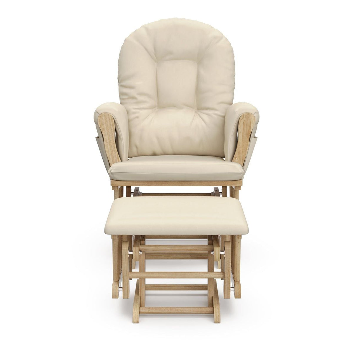 Hoop Glider and Ottoman, Natural/Beige R2A6 - product image 1