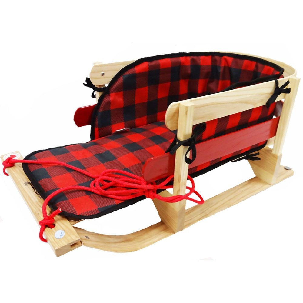 Alpine Slasher Winter Seat Pad Cushion For Traditional Wooden Baby Sleigh/Sled B6F6 - product image 3