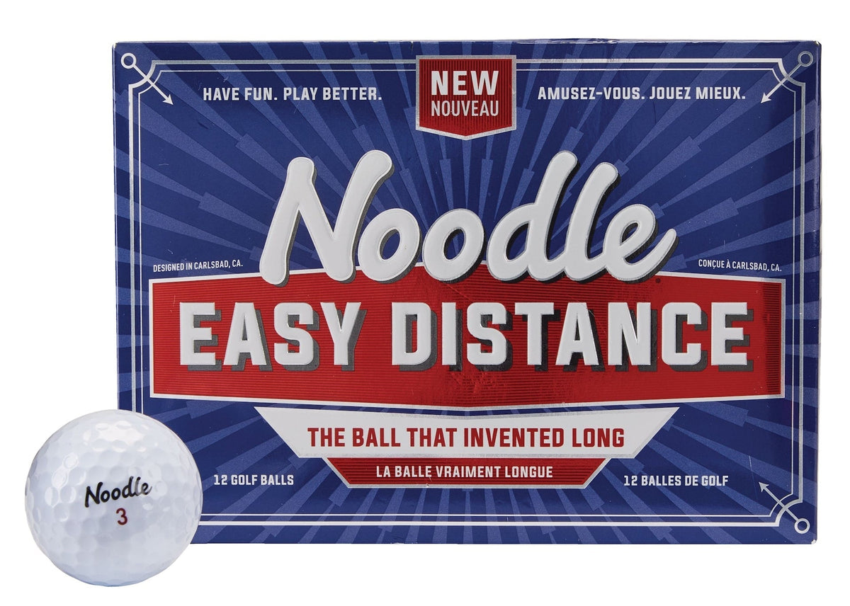 Noodle Easy Distance Golf Balls, White, 12-pk N1L5 - product image 1