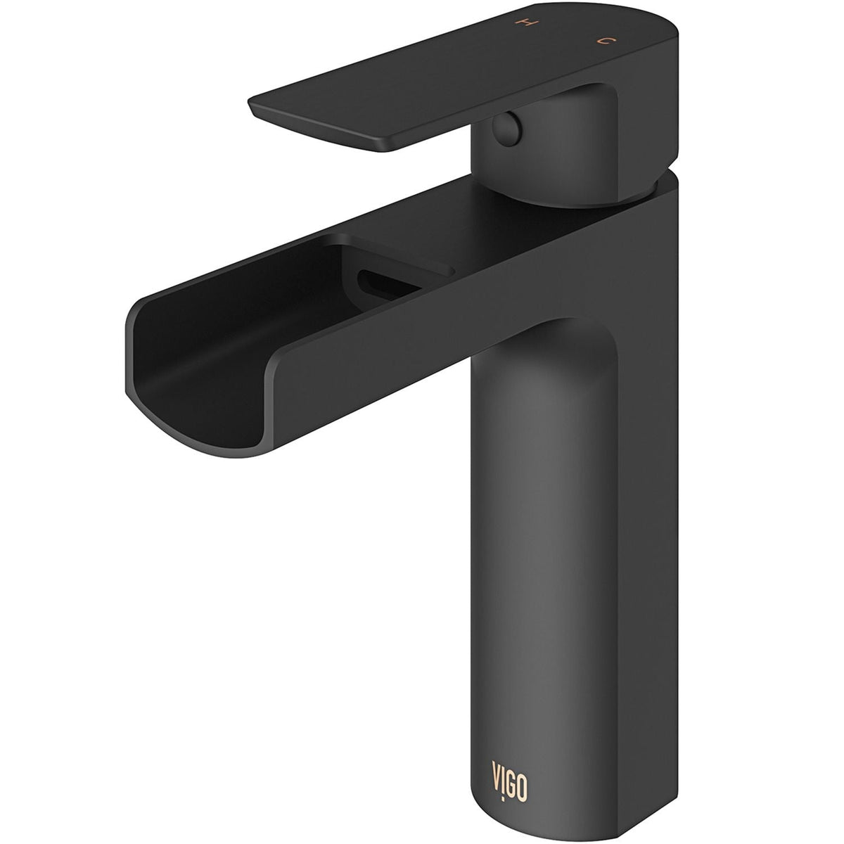 Ileana Single Handle Single Hole Bathroom Sink Faucet, WaterSense Certified, Matte Black H9A6 - product image 2