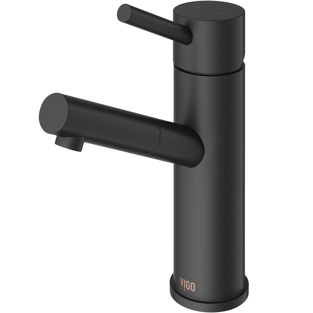 Noma Single Handle Single Hole Bathroom Sink Faucet, Matte Black M7R3 - product image 2