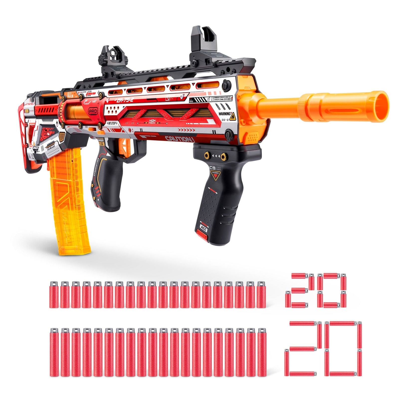 Skins Pro Series Longshot Dart Blaster with 40 Darts, Ages 14+ E8Q3 - product image 1