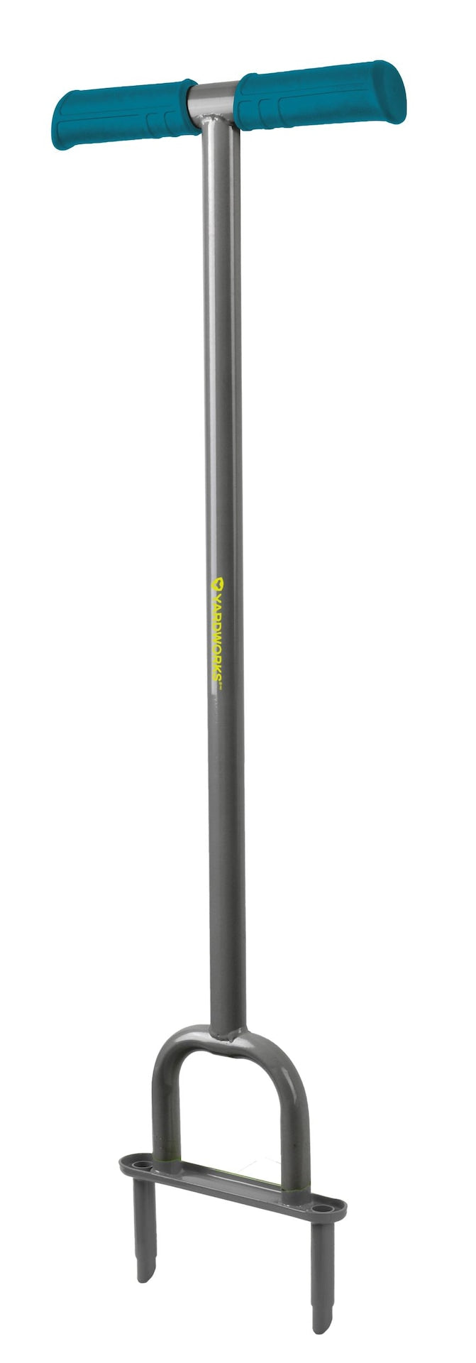 Heavy-Duty 2-Prong Steel Garden Lawn Coring Aerator O1K5 - product image 1