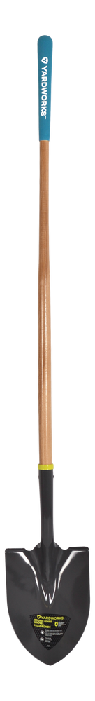 Tempered Steel Round Point Long Handle Shovel, 62-In, Hardwood Shaft S9A0 - product image 2