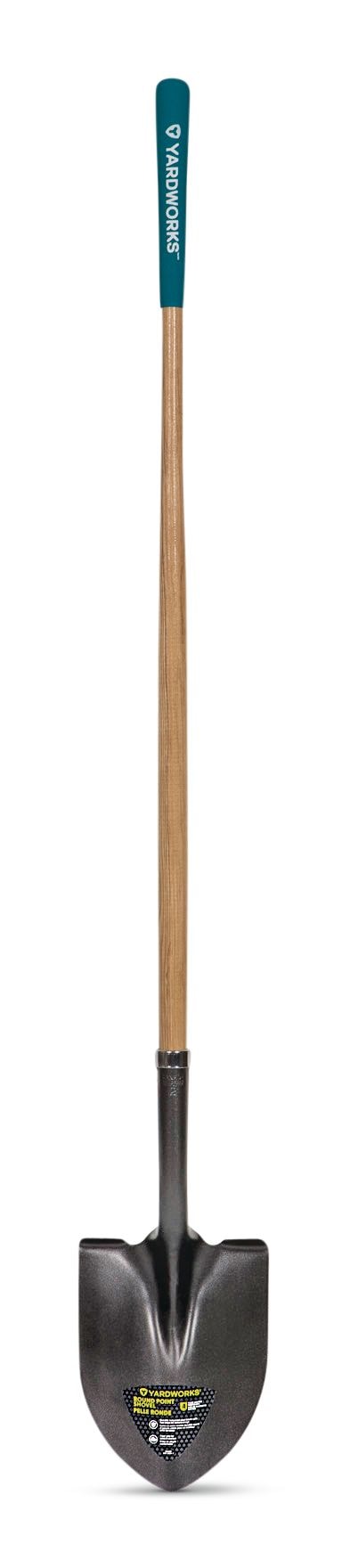 Tempered Steel Round Point Long Handle Shovel, 62-In, Hardwood Shaft S9A0 - product image 3