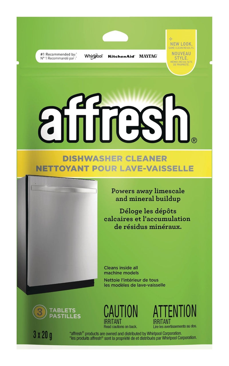 Dishwasher Cleaner Tabs, Fresh Scent, 20-g, 3-pk A4G2