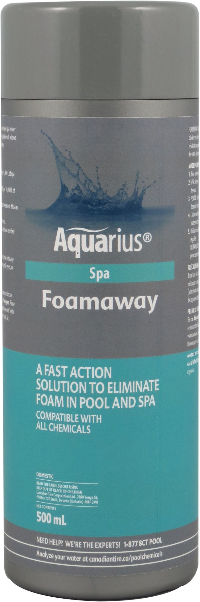 Spa Foamaway, 500-mL H7N3