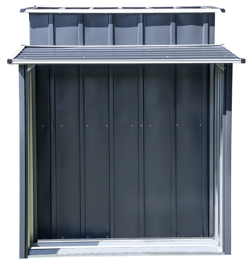 3-in-1 Corrosion-Resistant Steel Utility Shed N5D7