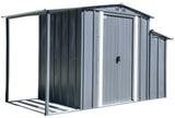 3-in-1 Corrosion-Resistant Steel Utility Shed N5D7 - product image 2