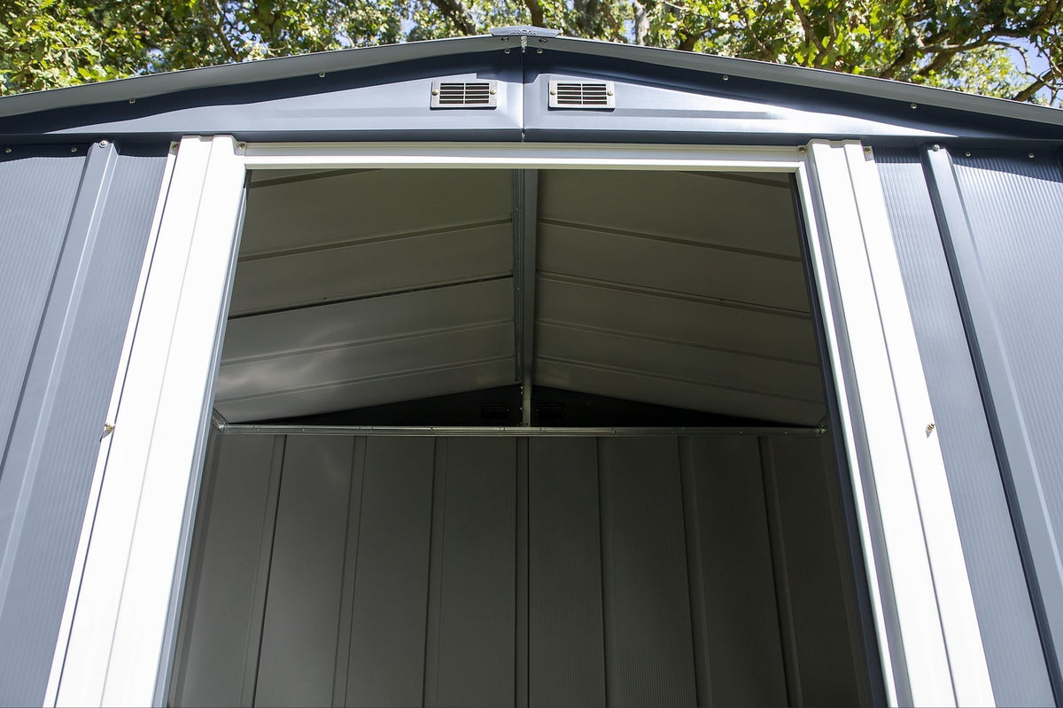 3-in-1 Corrosion-Resistant Steel Utility Shed N5D7 - product image 8