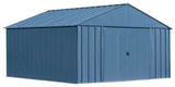 Classic 12x12-ft Blue Grey Corrosion-Resistant Steel Shed F0M1 - product image 2