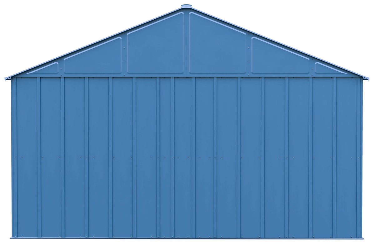 Classic 12x12-ft Blue Grey Corrosion-Resistant Steel Shed F0M1 - product image 5