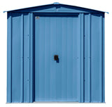 Classic Galvanized Steel Storage Shed, Blue Grey, 6-ft x 7-ft F4G1 - product image 4