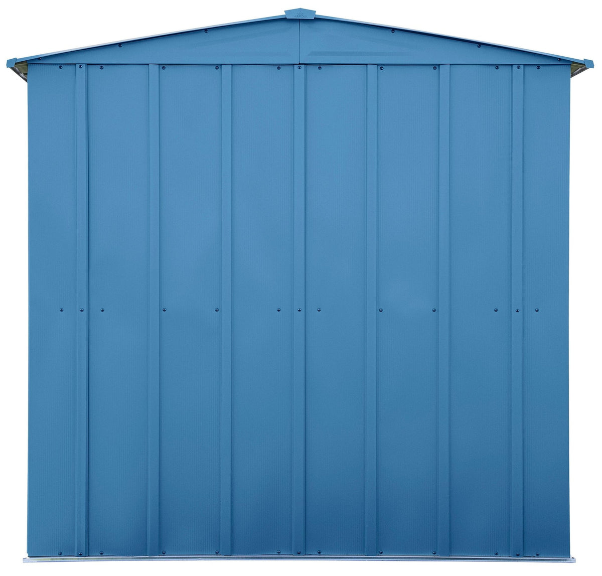 Classic Galvanized Steel Storage Shed, Blue Grey, 6-ft x 7-ft F4G1 - product image 8