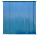 Classic Galvanized Steel Storage Shed, Blue Grey, 8-ft x 6-ft P5D1 - product image 6