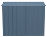 Classic Galvanized Steel Storage Shed, Blue Grey, 8-ft x 8-ft W7F1 - product image 5