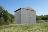 Elite Steel Storage Shed with Pent Roof, Cool Grey, 8-ft x 6-ft N4T3 - product image 4