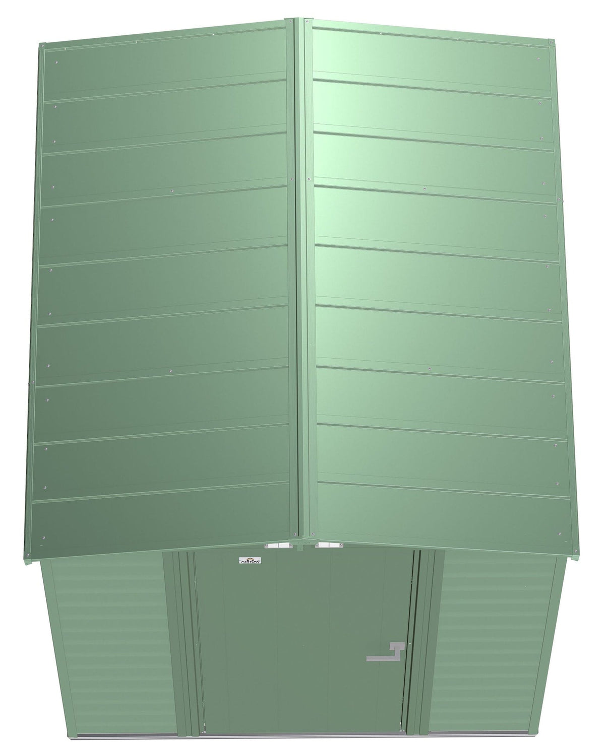 Select Galvanized Steel Storage Shed, Sage Green, 6-ft x 7-ft X3R6 - product image 5