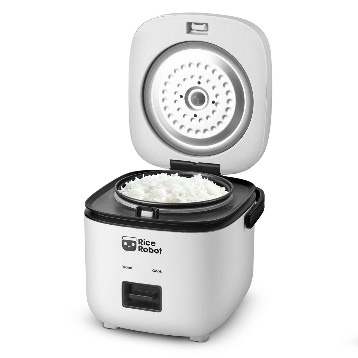 Ceramic Nonstick Rice Cooker, White, 1-qt Y2B0 - product image 2