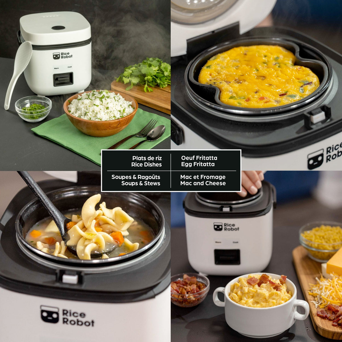Ceramic Nonstick Rice Cooker, White, 1-qt Y2B0 - product image 3