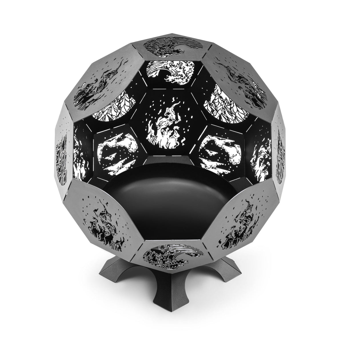 Algonquin Fire Pit, 39", Black L3G1 - product image 2