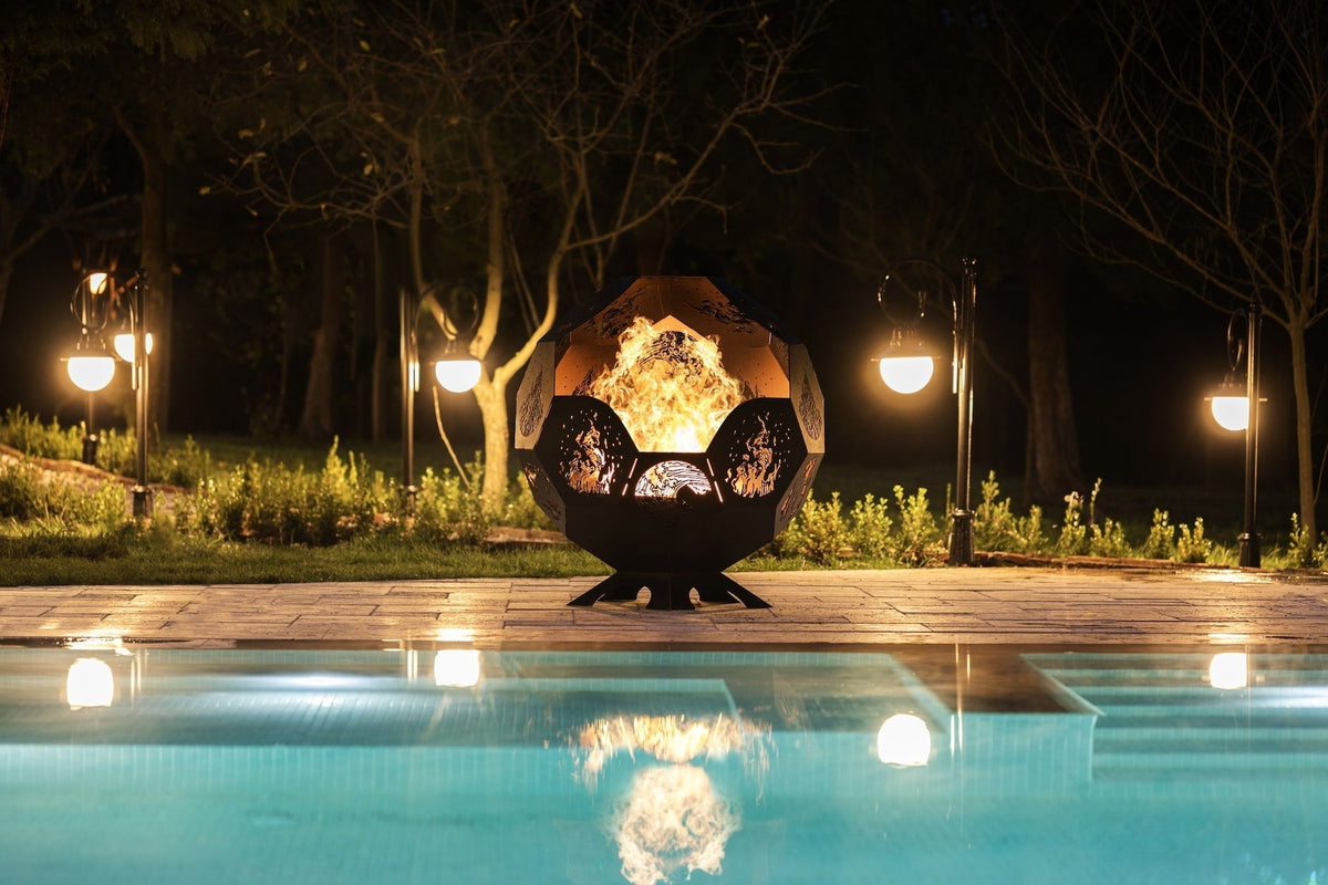 Algonquin Fire Pit, 39", Black S4S3 - product image 8