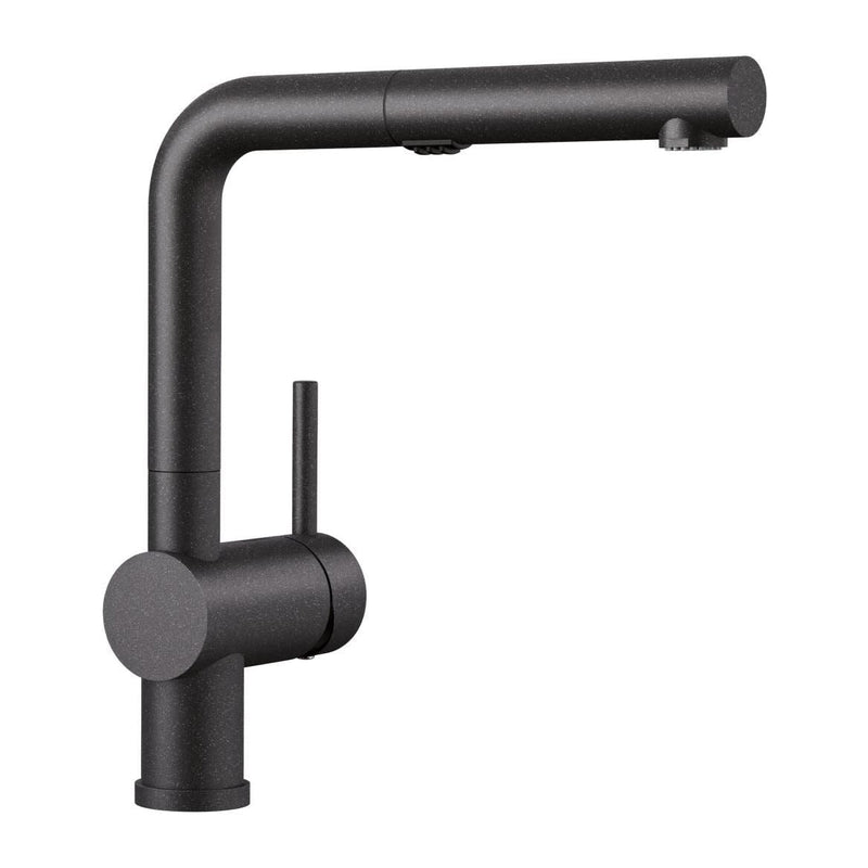 Linus Low Arc Pull-Out Dual-Spray Kitchen Faucet, Anthracite P3Y3