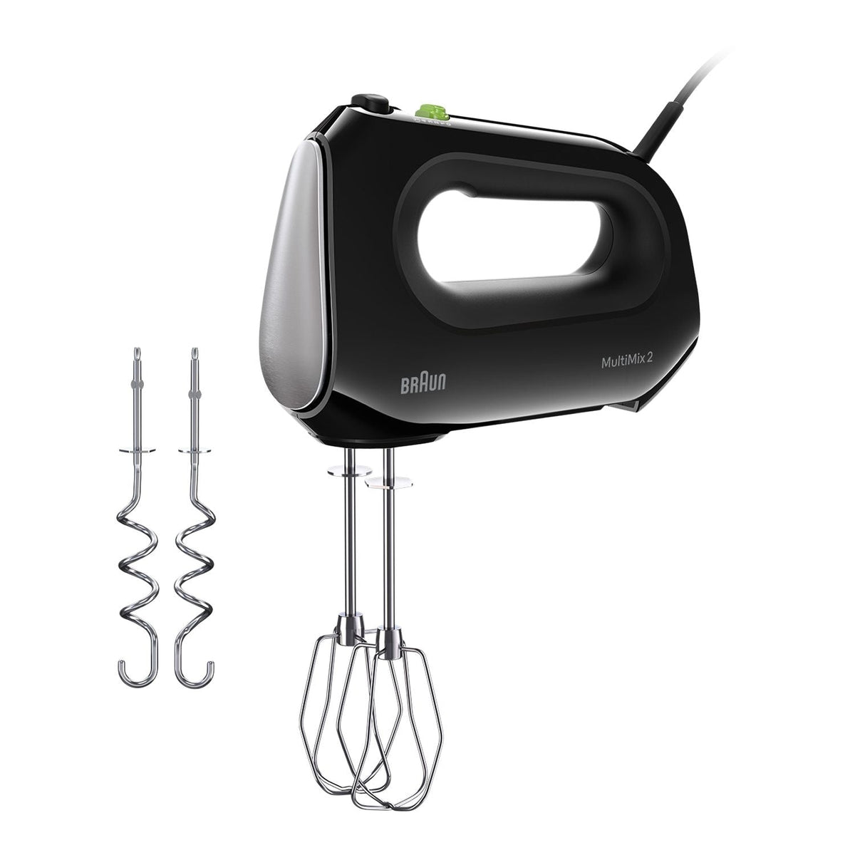 MultiMix 2 5-Speed Hand Mixer, Includes MultiWhisk Beater, 250W, Black R9Z3 - product image 2