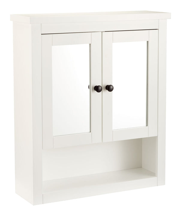 Luxton Wall-Mount Bathroom Cabinet, White L0S1