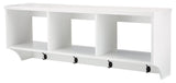 Overbrook Entryway Wall-Mount Organizer, White K9Y4 - product image 1