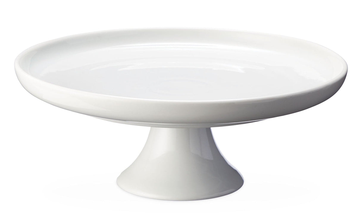 Porcelain Multi-Functional Cake Stand, White, 11.75-in Z6G1 - product image 1