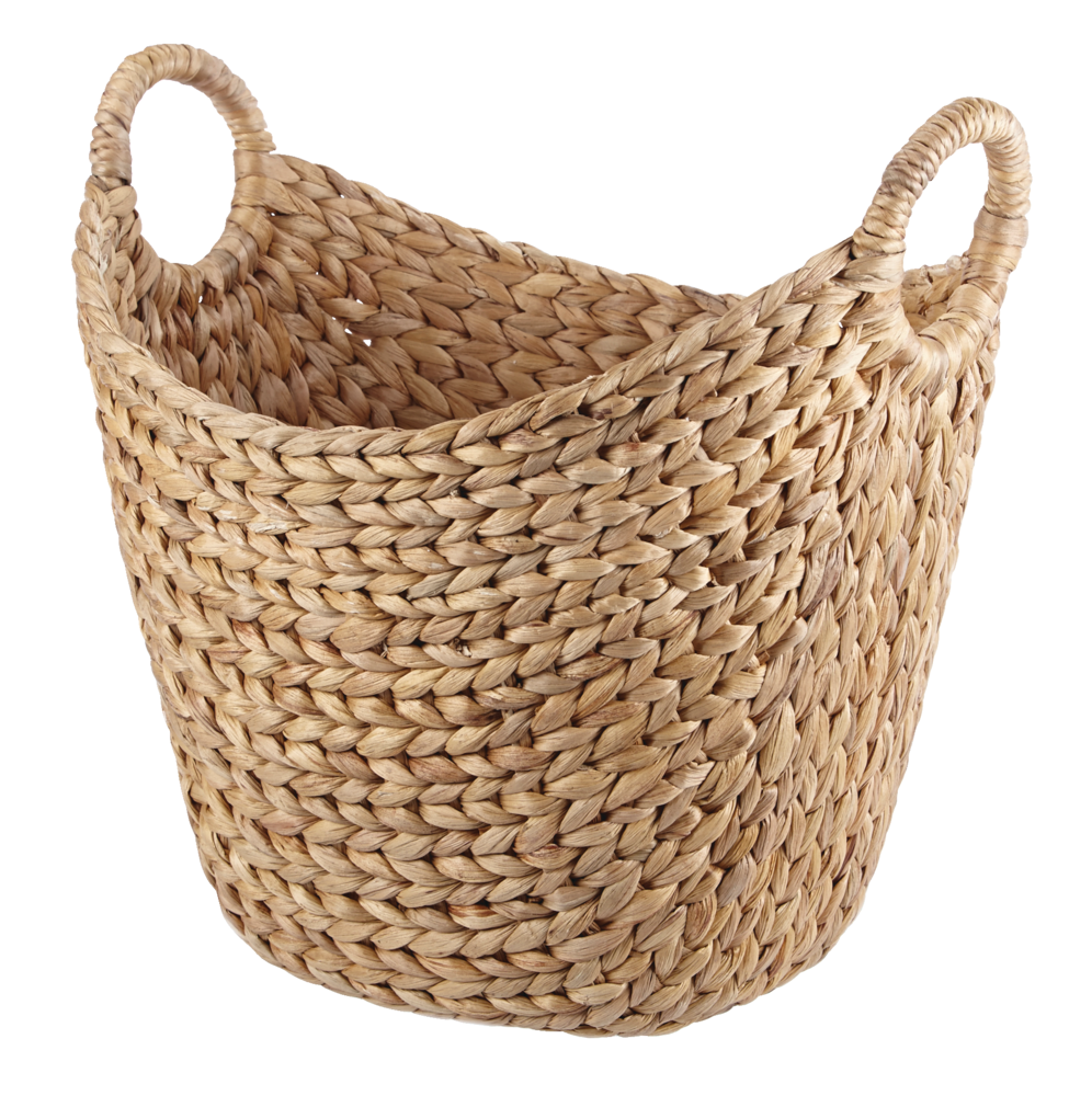 Tess Curved Hand Woven Storage Basket, 16 x 12 x 15-in D2I0 - product image 1