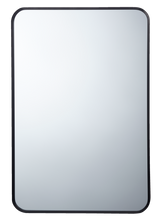 Truro Metal Rectangular Wall Mirror, Black, 20 x 30-in W3T6 - product image 3