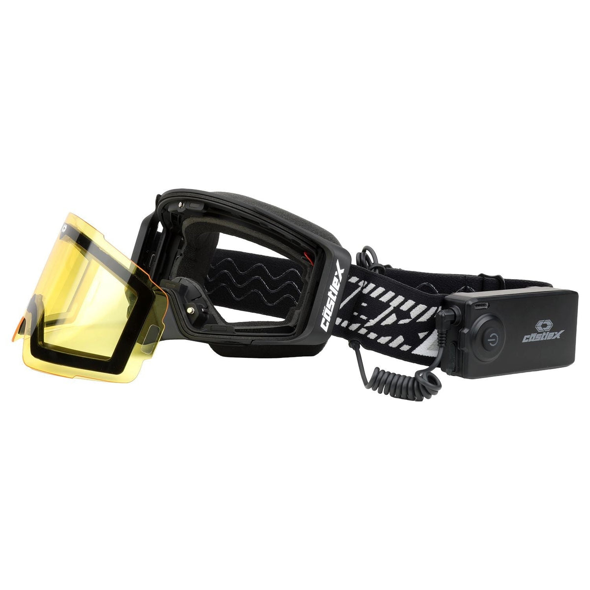 Heated Goggle Replacement Shield, Yellow Y0P8 - product image 1