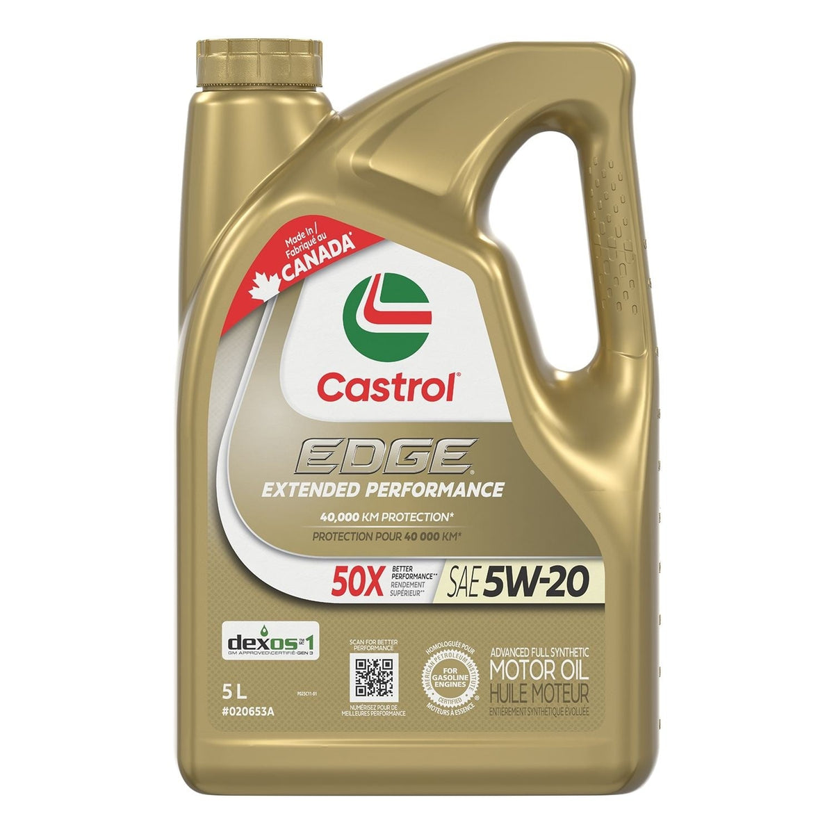 EDGE Extended Performance 5W30 Synthetic Engine/Motor Oil, 5-L I7F3 - product image 1