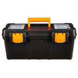 Portable Plastic Tool Box with Removable Tray, 17-in F5V4 - product image 2