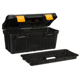Portable Plastic Tool Box with Removable Tray, 17-in G9D6 - product image 4