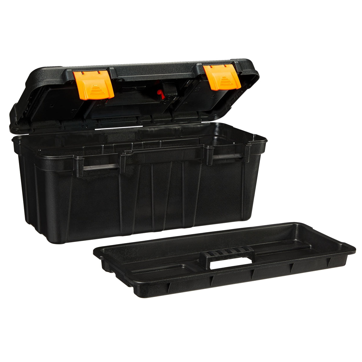 Portable Plastic Tool Box with Removable Tray, 17-in G9D6 - product image 4