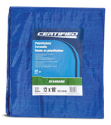 Standard Duty Poly Tarp, Waterproof, 12-ft x 16-ft Z1S6 - product image 1