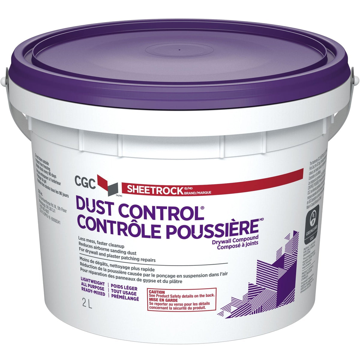 Sheetrock Dust Control Drywall Compound, Ready-Mixed V2X3 - product image 1