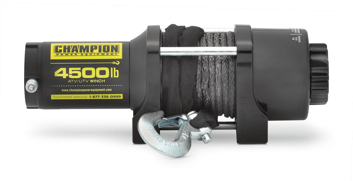 Power Equipment 14051 Synthetic Rope Winch Kit, 4,500-lb A5V0 - product image 1