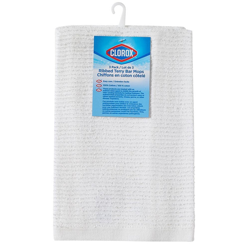 Ribbed Terry Bar Mop Kitchen Set, 16-in x19-in, 3-pk A2S4