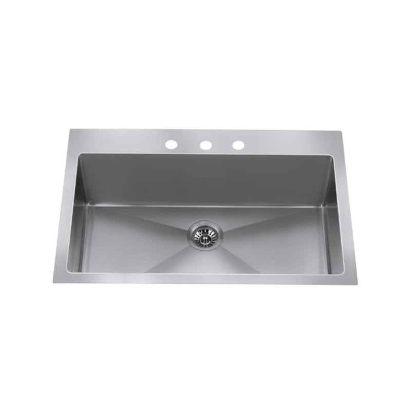 Dual Mount Single Bowl Sink F6V4