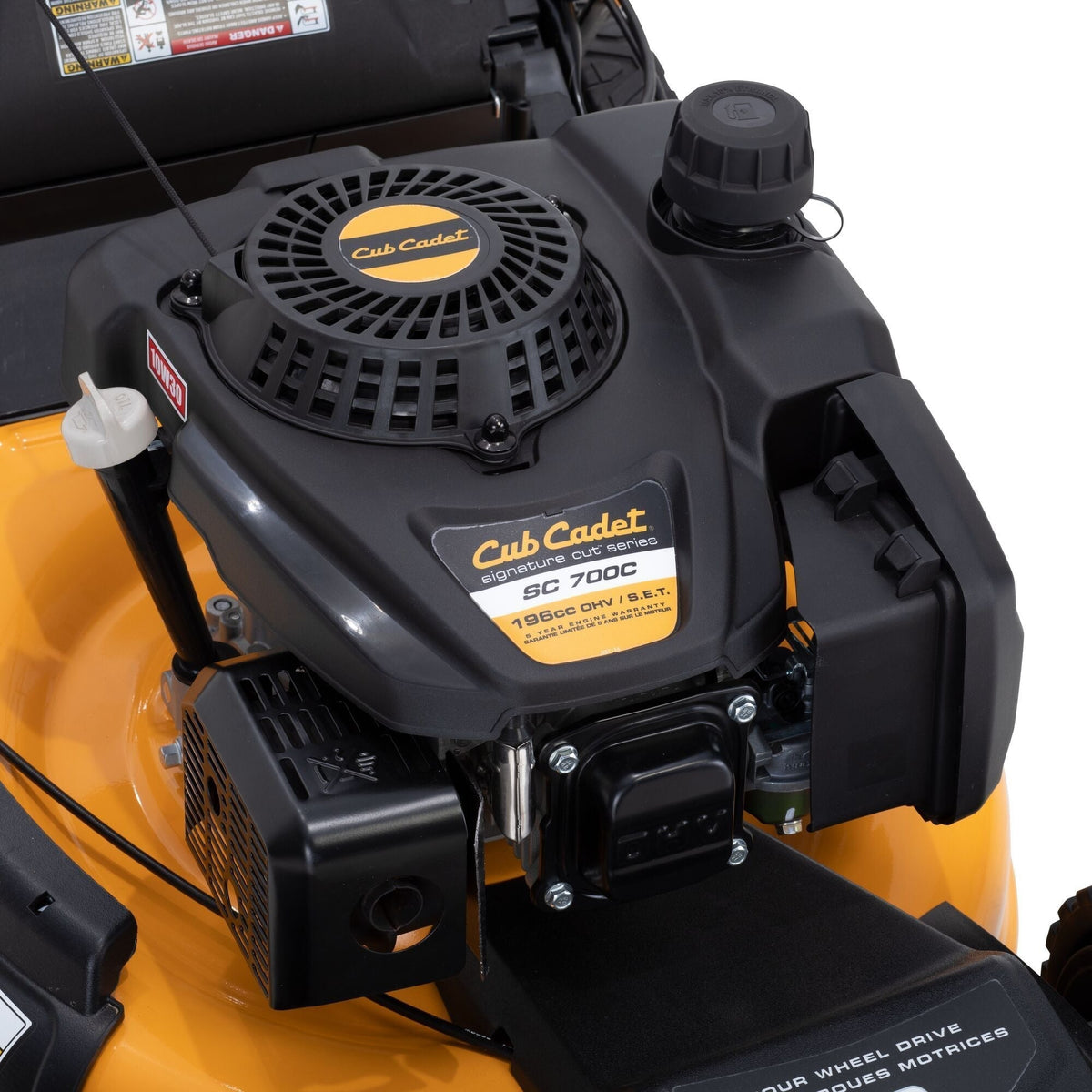 196cc 3-in-1 Gas Engine AWD Walk Behind Self-Propelled Mower, 21-in K9L5 - product image 7