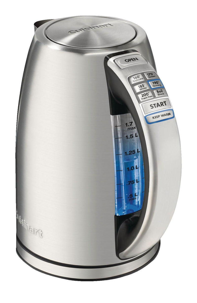Cordless Electric Kettle with 7 Preset Temperatures, Stainless Steel, 1.7-L K5M6