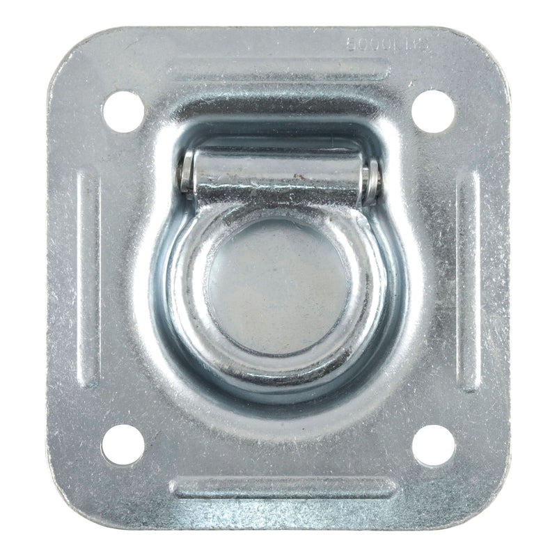 83600 1-1/2-in x 1-1/2-in Recessed Tie-Down Ring (5000-lb, Clear Zinc) C7H5
