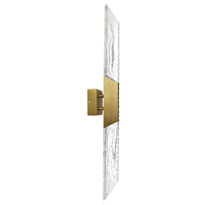 Lighting Petra Integrated LED 36in Brass Vanity Light D8H0